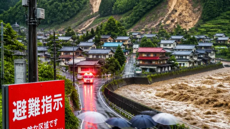 山形県内に土砂災害「レベル4」警報 避難情報に注意を