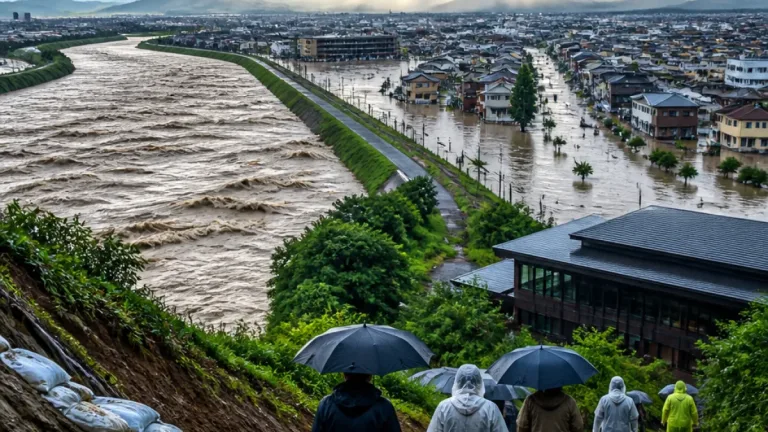記録的雨の可能性、29日夜遅くから31日にかけて警戒を