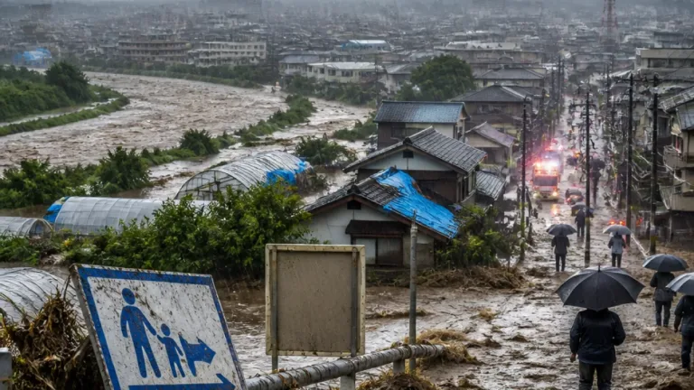 前線と暖かい空気で山形県は大雨警戒 土砂災害や浸水に注意を