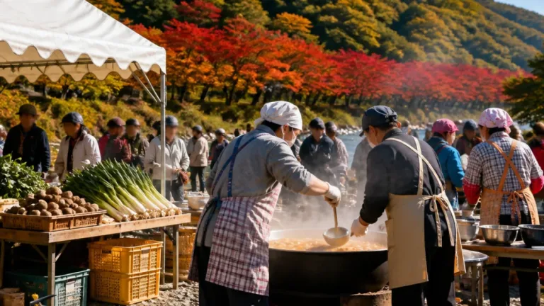秋深まる合図 山形で芋煮会シーズン開幕、地元の味が再び