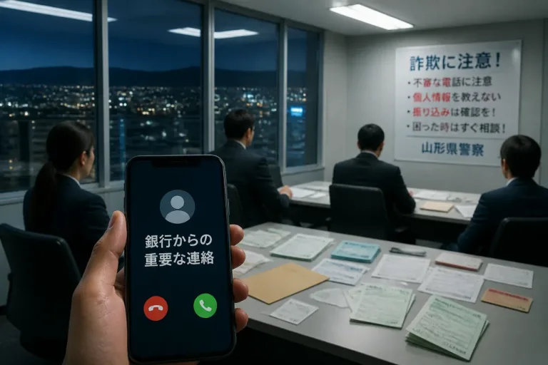 山形で巨額被害の電話詐欺、企業に広がる被害の実態