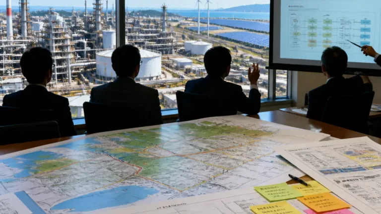 県とコンビナート企業が連携しGX戦略地域を目指す方針を確認