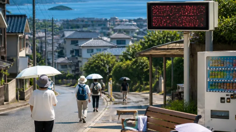山口県に15日ぶりの熱中症警戒アラート 高温継続に警戒を