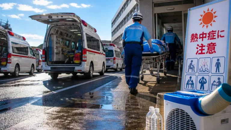 山口県、7月の熱中症搬送が過去2番目の多さ