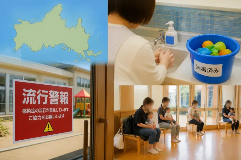 山口県でヘルパンギーナ流行警報、乳幼児の感染防止を徹底を