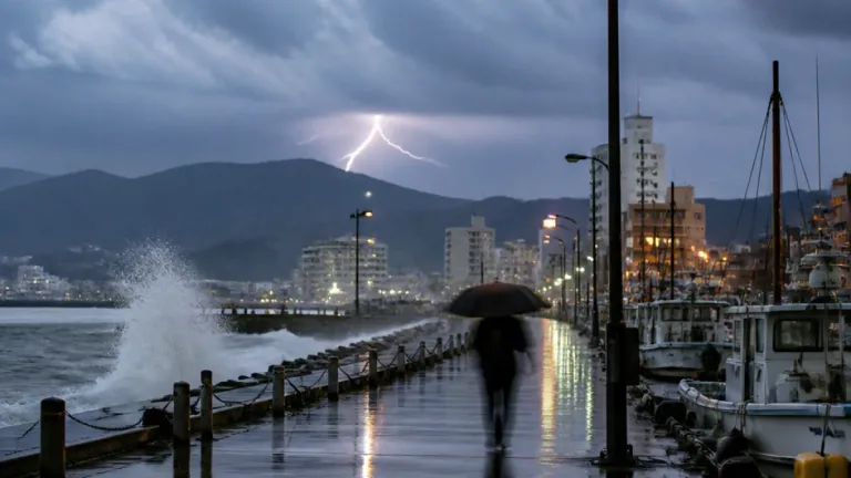 県内各地に雷を伴う雨の可能性、北部は降水確率高め