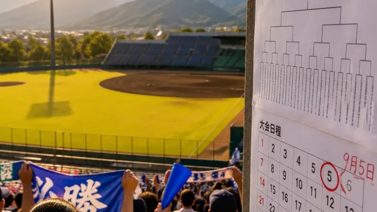 秋季県大会の組み合わせ確定 開幕は9月5日