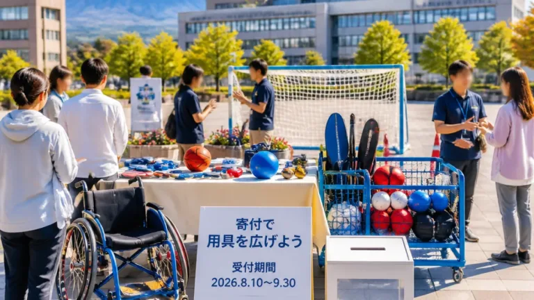 寄付で広げるパラスポーツの場 山梨県が「用具整備プロジェクト」を募集