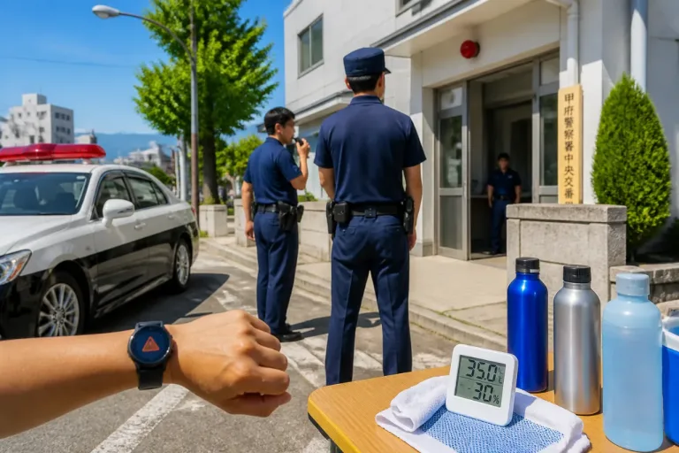 県警、夏のポロシャツ制服を試験導入 熱中症対策と業務継続性を優先