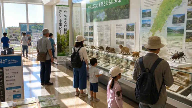 やんばるの生き物展示 那覇で自然遺産5年を振り返る