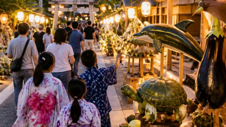 野菜で彩る夏の宵 田辺・名喜里で「ぎおんさんの夜見世」