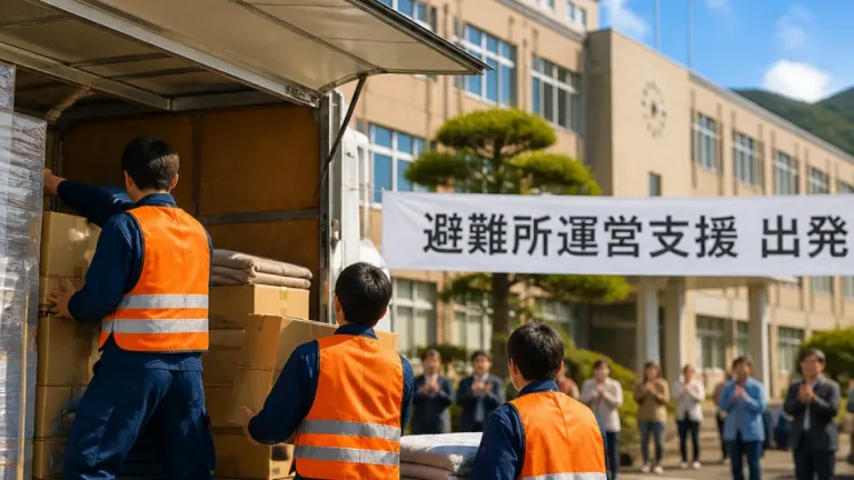 八幡浜市職員３人、熊本の避難所運営支援に派遣