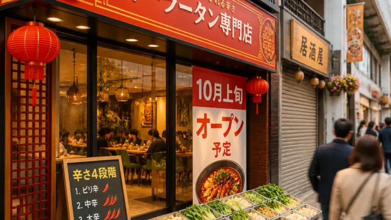 四日市・一番街に国外チェーンのマーラータン店が出店へ