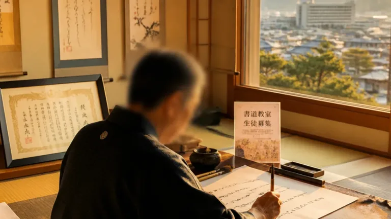 四日市の元医療職、書に専念し地域で指導へ