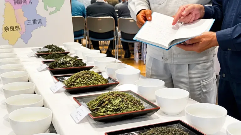 四日市で関西茶品評会 茶生産者の品質向上に焦点