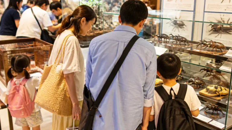 四日市・近鉄で世界の昆虫展 夏休みの家族連れに好評