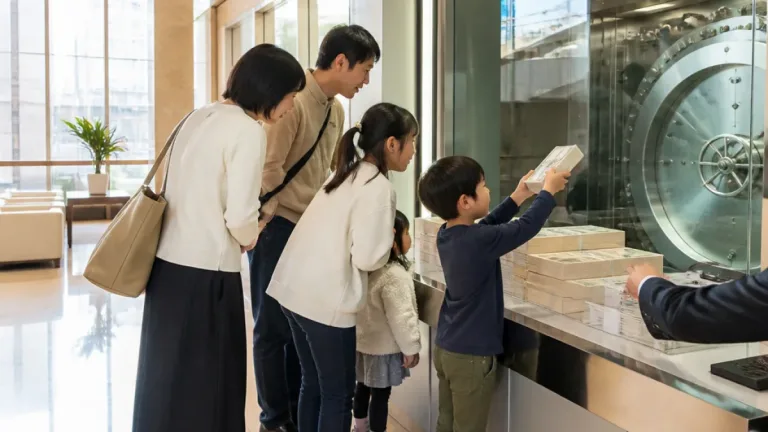 四日市で三十三銀行が親子見学会 子どもに金融の仕組みを紹介