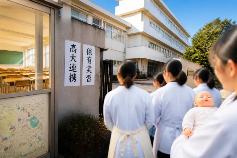 四日市の県立高、定員割れ時代 西高が医療・保育で特色化を模索