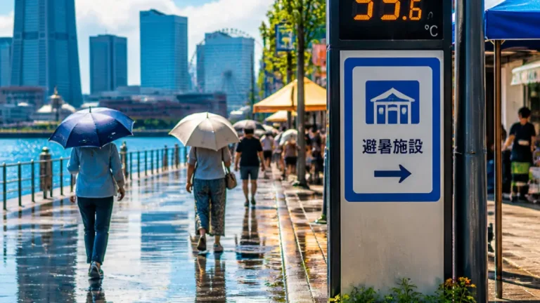 横浜、8月に35度台の高温日続く 暮らしと安全対策が課題