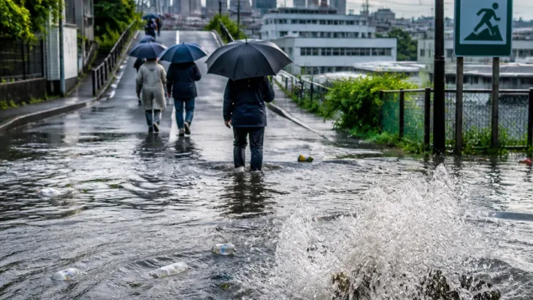 横浜市南部に大雨レベル3警報、早めの避難行動が必要