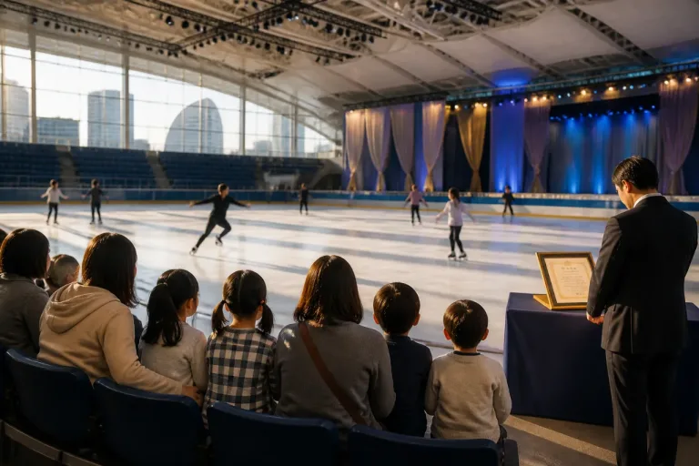 横浜でアイスショー公開リハーサル、児童招待に市が感謝状