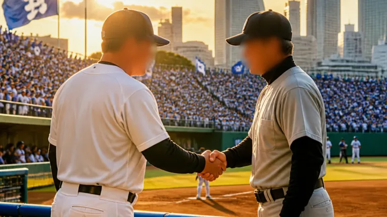 横浜・村田監督、甲子園前に沖縄尚学監督と対談「様子を見たり我慢したり」