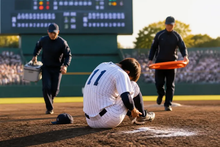 横浜・織田翔希が打球で緊急降板 神奈川大会でチームに影響