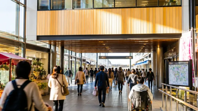 JR米子駅の自由通路「がいなロード」開業3年、利便性と回遊性の変化を検証