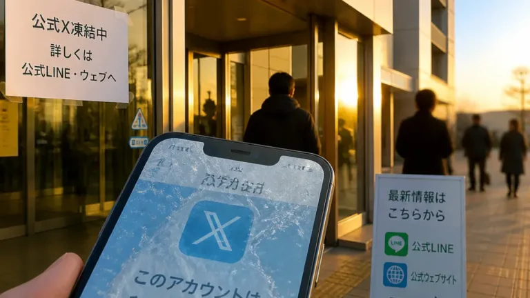 米沢市公式Ｘの凍結で市情報が一時閲覧不能に