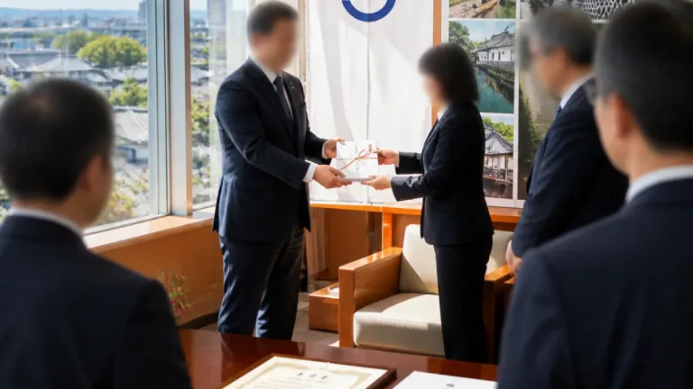 倉敷出身・吉田拡郎選手が市の子ども支援基金に寄付