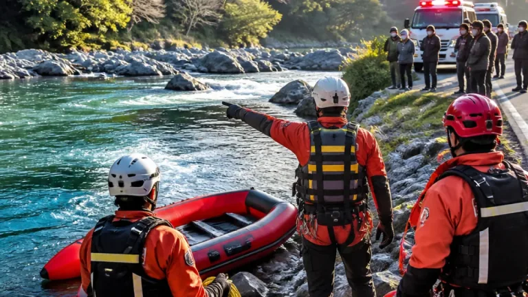 吉野川で17歳男性が流され意識不明で搬送 夏の川遊びに警戒を