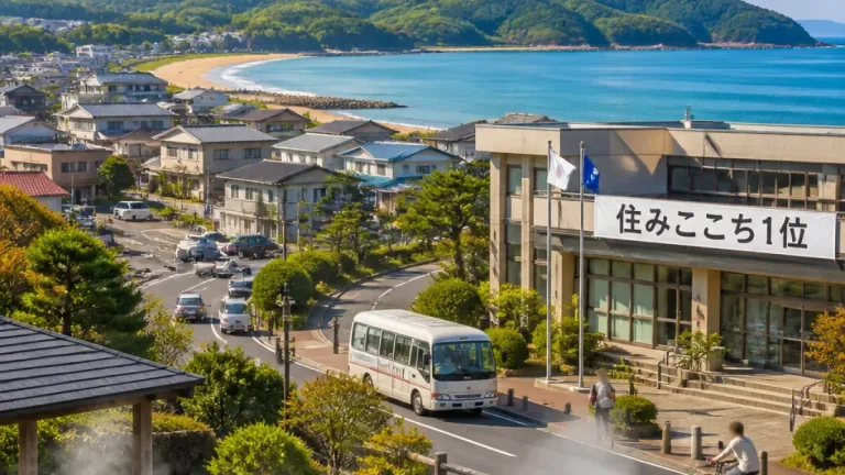湯梨浜町が2年連続で住みここち1位 鳥取版ランキング公表