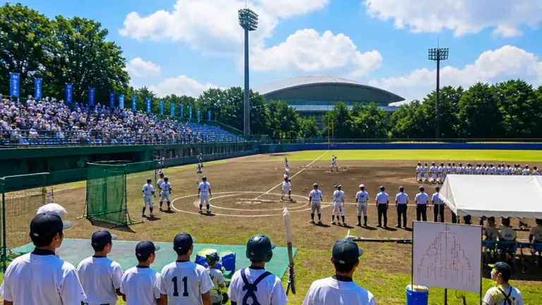 全県少年野球、準々決勝へベスト８が出そろう