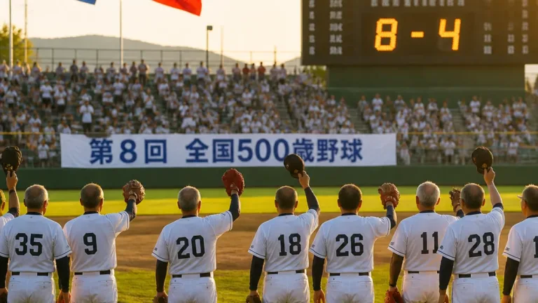 全国500歳野球、徳島が初V 秋田準優勝